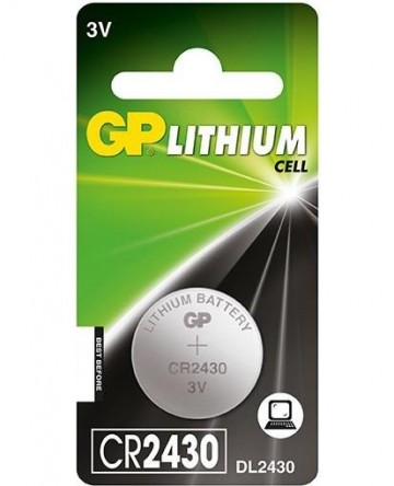 18831 27774 gp cr2430 knoopcel batterij 10 stuks