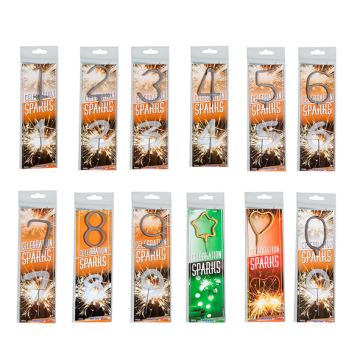 5010 celebration sparks sparklers cijfers sparklers figuurtjes sterretje cijfer sterretjes hartje sterretje sterretje taartvuurwerk vuurwerk verjaardag vulcan vuurstaafjes