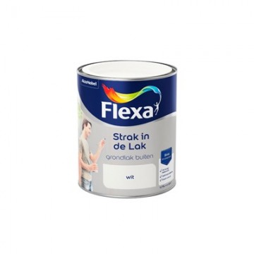 8711113100595flexa strak in de lak grondlak wit 750 ml