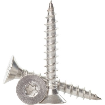 A2 stainless steel torx countersunk chipboard screws