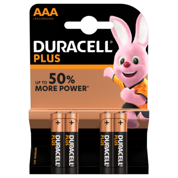 Batterijen duracell 9aaa
