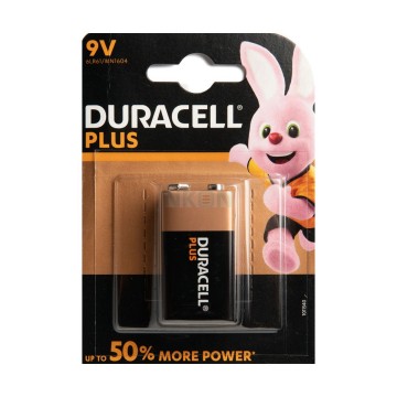 Batterijen duracell 9v