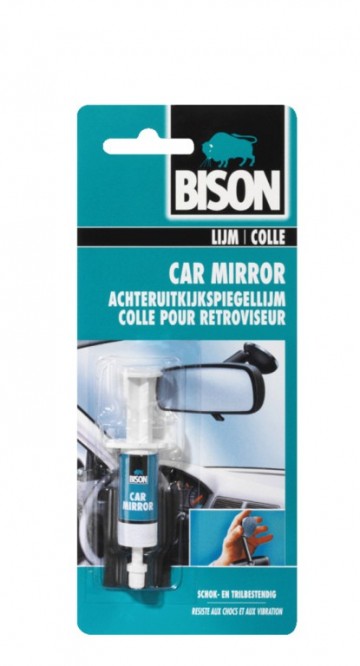 Bison car mirror