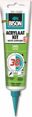 Bison kit acrylaat wit