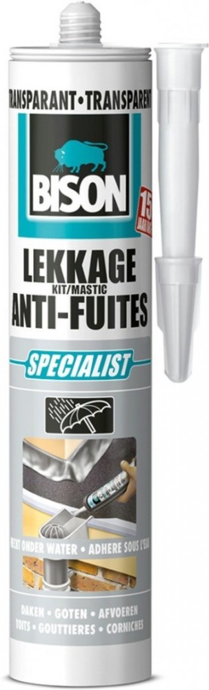 Bison lekkage anti fuites specialist transparant