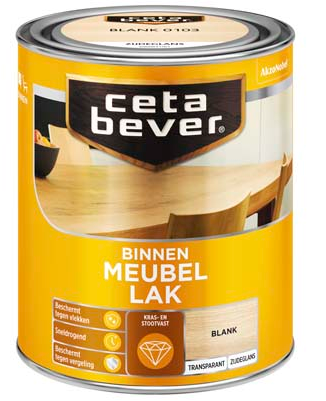 Cetabever meubellak zijdeglans 250ml