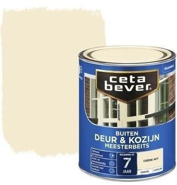 Cetabeverdeurkozijnmeesterbeitsdekkendcremewit