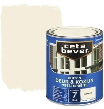 Cetabeverdeurkozijnmeesterbeitsdekkendivoorwit