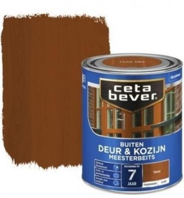 Cetabeverdeurkozijnmeubelbeitstransparantglansteak750ml