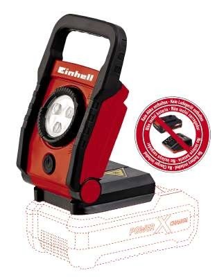 Einhell expert plus accu lamp te cl 18 li solo produktbild 1