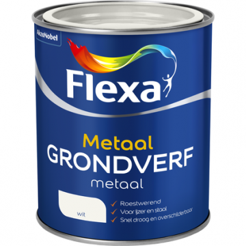 Flexa metaal grond wit 750