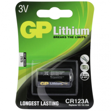 Gp lithium batterij cr123a