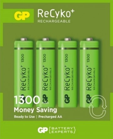 Gp penlite oplaadbaar 1300mah recyko hr6