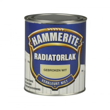 Hammeriteradiatorlakgebrokenwit250ml