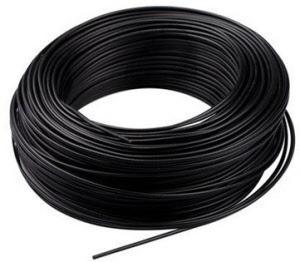 Lvd draad zwart donne 0