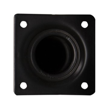 Meubelpoot zwart flens 1