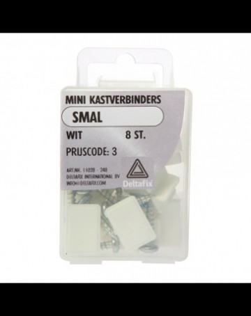 Mini kastverbinders smal