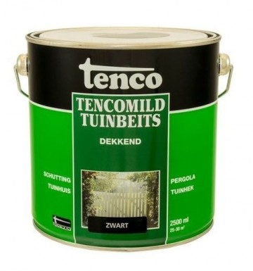 Tencomildtuinbeitsdekkendzwart25liter