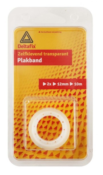 Transpplakband 2 st 10 m 12 mm