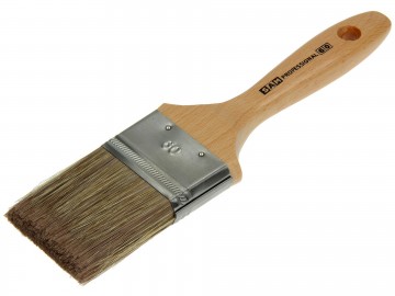 Verfborstel professioneel acryl plat 0