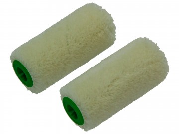 Verfrol 5cm mohair 2 stuks
