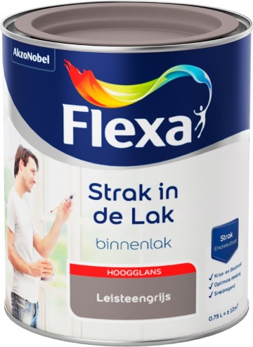 Watergedragen hoogglans leisteengrijs 750 ml