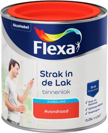 Watergedragen zijdeglans avondrood 250 ml