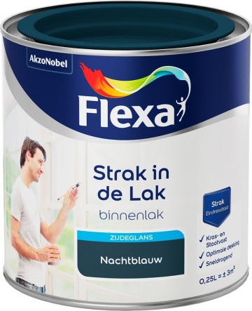 Watergedragen zijdeglans nachtblauw 250 ml