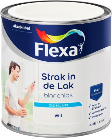 Watergedragen zijdeglans wit 250 ml