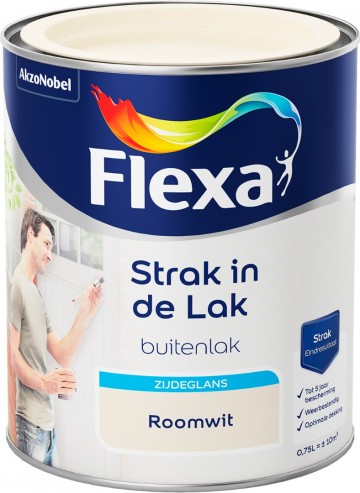 Zijdeglans roomwit 750 ml