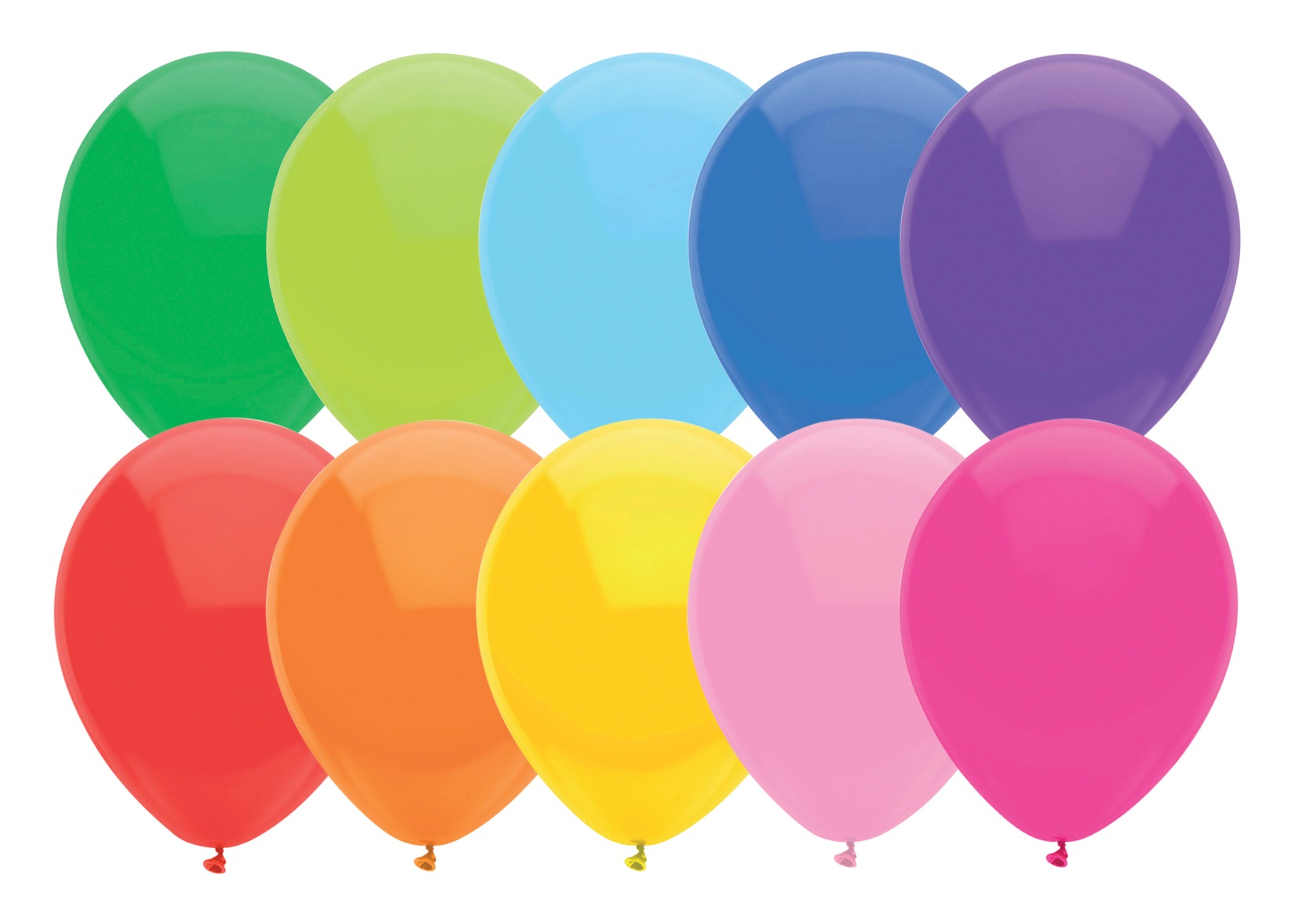 Ballonnen kleur 100st - Feest-artikelen - Vanderveenshop